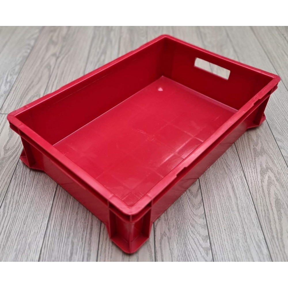 Dėžė 25 l 600x400x150 mm, raudona