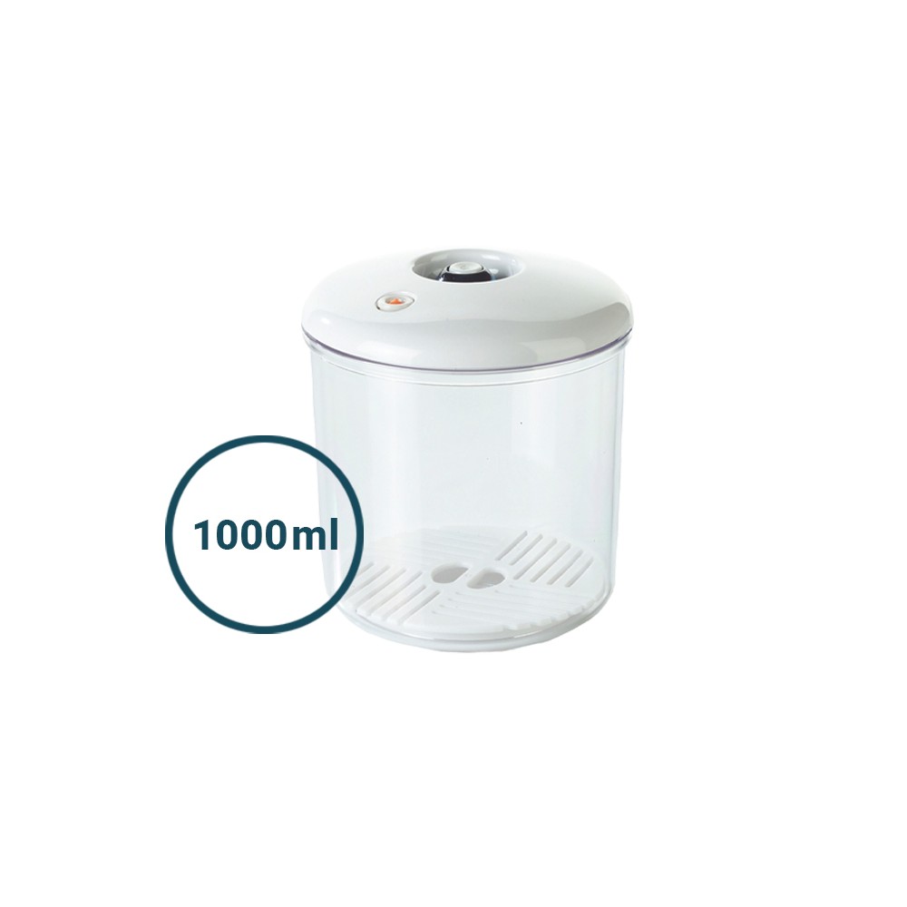 Vakuuminis indas apvalus 1000ml VL0063