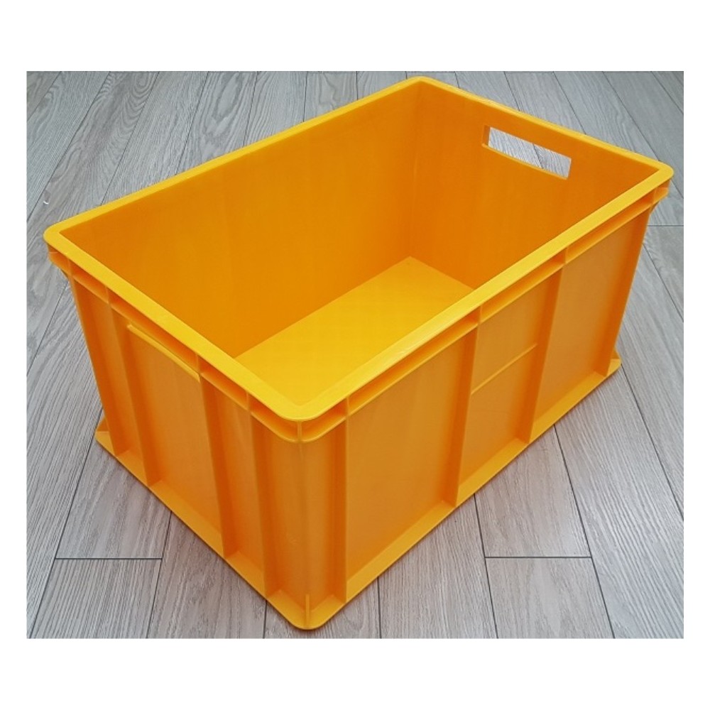 Dėžė 44 l, 600x400x300 mm, geltona