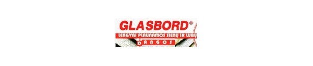 Sienų ir lubų danga Glasbord